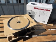 Garnek KitchenAid 4,5 L Ø22 cm – stal nierdzewna, szklana pokrywka, nowy