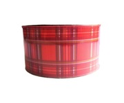 WSTĄŻKA TAŚMA dekoracyjna Boże Narodzenie ryps 4 cm.