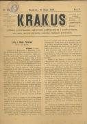 KRAKUS, nr 20, rok 1891 r.