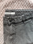 Review spodnie rurki szare S 36 