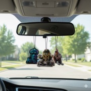 3 PAK zawieszek ZAPACHOWYCH SPONGEBOB I EKIPA zapach Jagoda lawenda wiśnia