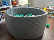 Suchy basen z kulkami Flumi kolor szary 