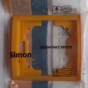 Ramka pojedyncza  SIMON  CLASSIC Słoneczny - nowa