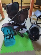 X-Lander, X-Cite '16, wózek spacerowy, Sea blue