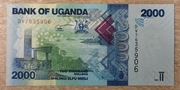 Uganda 2000 Shillings 2021  P-50f UNC 