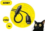[NOWY] Kabel Baseus do Szybkiego Ładowania 240W USB-C / USB-C [1m]