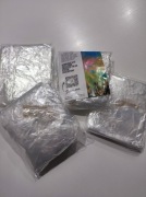 Zestaw czterech płaszczy foliowych ochronnych