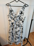 Sukienka satynowa, letnia, elegancka