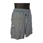 *III SPODENKI SZORTY 48/M 55% LEN 45% BAWEŁNA CASUAL
