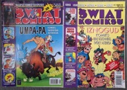 ŚWIAT KOMIKSU  nr 1 i 5, magazyn komiksowy