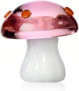 Dekoracja grzybek szklany 