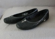 czarne balerinki baleriny LACOSTE r. 37 wkł. 23,5