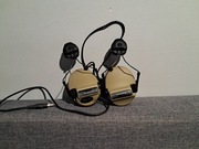 Aktywne słuchawki taktyczne WADSN III + montaż do hełmu