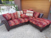 Kanapa rogówka z poduszkami bardzo wygodna