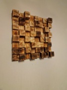 Obraz loft drewniany