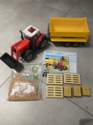 Playmobil 70131 Duży ciągnik, traktor z przyczepą 