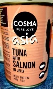 400g Cosma Asia Tuńczyk z łososiem w galaretce - Karma dla kota