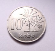 Nigeria 10 kobo 1973 PIĘKNA!