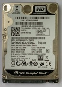 WD Scorpio Black - 250GB- używany, sprawny