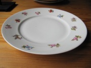 Talerz obiadowy 24,5 cm - Porcelana F.K. Kaestner  - sygnowany