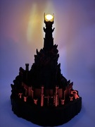Barad-dur oko Saurona władca pierścieni LotR hobbit lampka