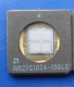 AM27C1024-150LC 27C1024 EPROM UV 1Mbit LCC44 AMD