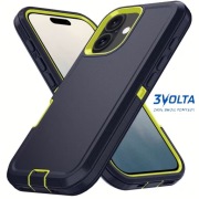 Etui pancerne iPhone 17 antypoślizgowe ochrona portu ładowania, ochrona 360