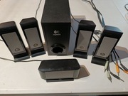 Zestaw głośników 5.1 Logitech S-0187B S500 Black