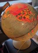 Globus duzy świecący PRL