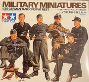 German Tank Crew at REST 1:35 35201 Tamiya 