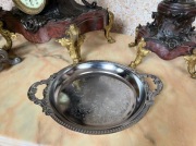 Stylowa Włoska Patera Talerz Stal Nierdzewna D36