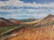 Małgorzata Kruk, Bukowe Berdo, Obraz, olej na płótnie