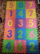 Puzzle piankowe dla dziecka 15 sztuk 