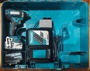 Makita DTD152 18V zakrętarka udarowa/ 2x aku 3Ah,5Ah/ Ładowarka/ Walizka