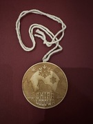 Medal Ekipa Lodowa, drewniany, 2022 rok, do kolekcji