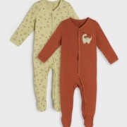 Sinsay Pajacyk Dinozaury 2 Sztuki Rozmiar 56