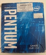 puste pudełko po INTEL PENTIUM G4400 LGA1151