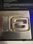 Oryginalna klamra paska GUCCI vintage GG Italy MOD. BREV.