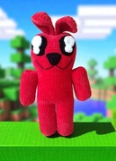 PIMPEK z Minecraft, maskotka wykonana na szydełku, 40 cm! 