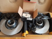 Tarcze + klocki tył Pegueot 207 bez ABS