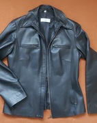 Cofi skórzana czarna damska kurtka pilotka ramoneska skóra naturalna M L 38