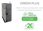 Kocioł Sas Green Plus Zgazywujący Drewno 15 23 kw Komora 53 cm Promocja