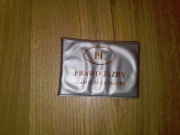 Etui na Prawo jazdy PL Rzeczpospolita Polska szare srebrne