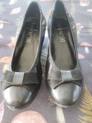 Lasocki CCC wygodne skórzane półbuty r. 38