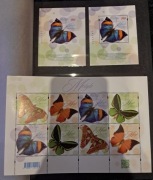 F 5372 Nowodruki A -B +arkusz ** Motyle