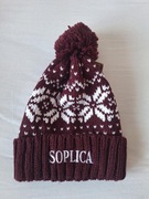 Zimowa czapka z pomponem Soplica [nowa]