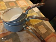 SWAN_Komplet_3szt_Garnki_16_18_20_Używ._Bez Pokryw