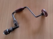 Zabytki techniki stolarskiej- dwie wiertarki ręczne