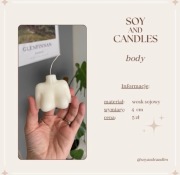 Świeca - biust, tors