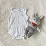 Body niemowlęce Inextenso 54 59 56 białe bawełna